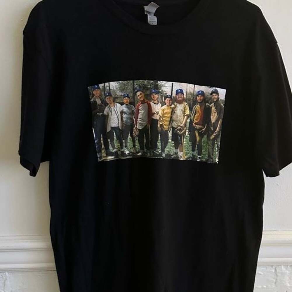 Next Level Apparel Black Graphic Tee